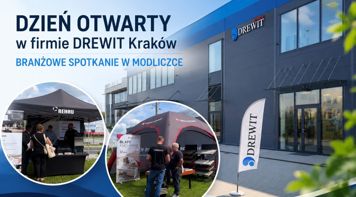 Dzień otwarty w firmie DREWIT Kraków – branżowe spotkanie w Modlniczce Dzień otwarty w firmie DREWIT Kraków – branżowe spotkanie w Modlniczce